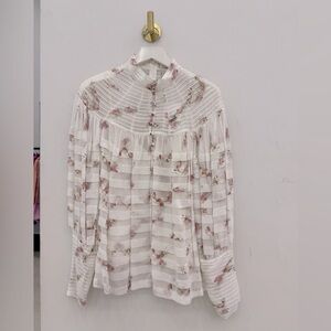 Zimmermann
Dancer Tuck Blouse
Ivory
2